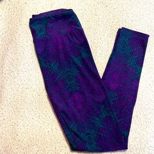 LuLaRoe Leggings- One Size - Geometric